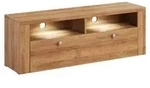 TV-M&ouml;bel Amaury mit 1 T&uuml;r, Holzoptik, 140cm - Braun