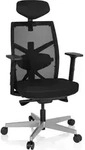 hjh OFFICE Profi B&uuml;rostuhl BELLAC Ergonomischer Schreibtischstuhl mit Armlehnen