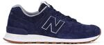 New Balance 574 Navy Blue Gum - EU 40.5