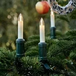 Lichterkette Weihnachtsbaum LED Filament, au&szlig;en 20 teilig, Germany, Schaftkerzen