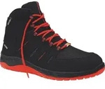 Sicherheitsschn&uuml;rstiefel MADDOX black-red Mid ESD S3, Gr. 35 - Schwarz - 35