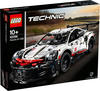 LEGO 42096 Technic Porsche 911 RSR, Rennauto Bausatz für Fortgeschrittene,