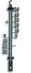 TFA Filigranthermometer Metall schwarz 27 cm - Schwarz