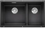 Blanco Subline 430/270-U Silgranit PuraDur 2, Farbe anthrazit, InFino Ablauf, 523151