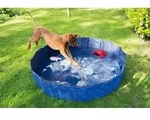 Karlie Doggy Pool blau - 160x160x30 cm - Blau