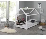 Vipack Hausbett Liegefl&auml;che 90 x 200 cm wei&szlig; - Wei&szlig;