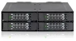 Icy Dock MB699VP-B, Schwarz, Metall, 15 mm, 2 L&uuml;fter, 4 cm, 32 Gbit/s