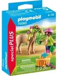 PLAYMOBIL 70060 M&auml;dchen mit Pony - Bunt