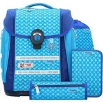 McNeill Ergo Primero Schulranzen-Set 4tlg. - Blau