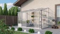 Vitavia Anlehn-Gew&auml;chshaus "Osiris 6500" aluminium eloxiert 6,5 m&sup2; 4 mm HKP