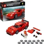 LEGO 75890 Speed Champions Ferrari F40 Competizione, Bauset mit Rennfahrer-Minifigur,