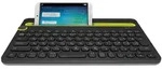 Logitech Bluetooth Multi-Device Keyboard K480 Schwarz Deutsch Kabellos - Schwarz