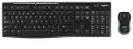 Logitech MK270, Volle Gr&ouml;&szlig;e (100%), Kabellos, RF Wireless, QWERTY, Schwarz,...