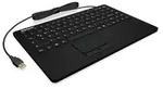 KeySonic KSK-5230IN (US) IP68 Touchpad + Maus Silikon bulk - Schwarz
