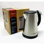 Grundig WK 5620, 1,7 l, 2200 W, Schwarz, Edelstahl, Edelstahl, Wasserstandsanzeige,