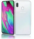 Samsung Smartphone Galaxy A40 15cm (5,9 Zoll), 4GB RAM, 64GB Speicher, Farbe: Wei&szlig; -