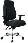 Topstar B&uuml;rodrehstuhl schwarz Lehnen-H.600mm Sitz-H&ouml;he 430-510mm ohne Armlehnen -
