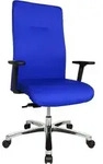 Topstar XXL B&uuml;rostuhl Big Star 20, BT290T W56 blau, alu Stoff - Blau