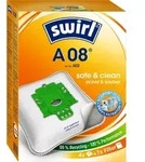 Swirl A 08, Staubbeutel, Wei&szlig;, 4 St&uuml;ck(e)