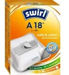 Swirl A 18, Staubbeutel, Wei&szlig;, 4 St&uuml;ck(e)