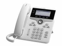 Cisco IP Phone 7821 - IP-Telefon - Weiß - Kabelgebundenes Mobilteil - Polycarbonat -