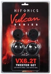 Hifonics VX6.2T, 200 W, 100 W, 4 Ohm, 3000 - 22000 Hz, Neodym, Dome