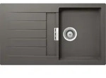 Schock Signus D-100 A Silverstone - SIGD100ASIL Granitsp&uuml;le - Silber/Grau
