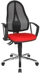 Topstar G210 B&uuml;rostuhl Point60 rot/Netz 383133 - Rot