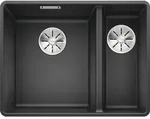 BLANCO SUBLINE 340/160-F, Schrankwaschbecken, Silgranit, Anthrazit, Rechts, 60 cm,