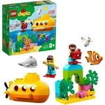 LEGO 10910 DUPLO Town U-Boot-Abenteuer, Badespielzeug das Luftblasen macht, Bauset