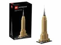LEGO 21046 Architecture Empire State Building, Modellbausatz von New York, ideal für