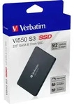Verbatim Vi550 S3 SSD 512GB, 512 GB, 2.5", 520 MB/s, 6 Gbit/s
