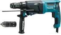 Makita HR2631FT, SDS Plus, Schwarz, Blau, 2,6 cm, 4600 RPM, 2,4 J, 1,3 cm