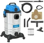 Guede GNTS 30L Staubsauger, 1600 Watt, Zubeh&ouml;r im Ger&auml;t