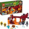 LEGO 21154 Minecraft Die Brücke, Bauset mit Alex-Minifigur, Whiter-Skelett,...