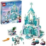 LEGO 43172 Disney Princess Elsas Magischer Eispalast, Set Mit Elsa- Und