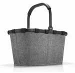 Reisenthel carrybag, Einkaufswagen, Grau, Polyester, Einfarbig, 22 l, 480 mm - Grau