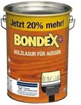 Bondex Holzlasur f&uuml;r Au&szlig;en 4,8 L dunkelgrau - Dunkelgrau