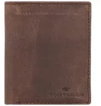 Tom Tailor Ron Geldb&ouml;rse PFID Leder 10 cm - Braun