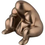 Alessi - D&eacute;d&eacute; T&uuml;rstopper, braun metallic - Braun