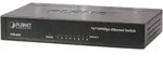 PLANET FSD-803, Fast Ethernet (10/100), Vollduplex, Wandmontage - Schwarz