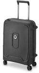 Delsey Paris Delsey Paris Moncey Slim Line - 4-Rollen-Kabinentrolley 55 cm - Schwarz