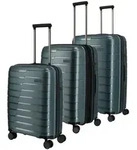 travelite Air Base 4W Trolley L / M Expandable / S Eisblau - Blau