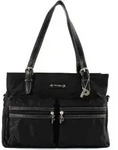 PICARD Schultertasche Umh&auml;ngetasche Sonja Shopper Black schwarz - Schwarz