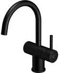 Steinberg Serie 100 Waschtischarmatur 1001500S Matt Black, schwenkbarer Auslauf, mit