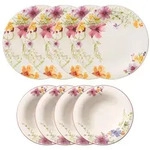 Villeroy & Boch Mariefleur Basic Tafelservice 8tlg. Premium Porzellan, Farbe:Bunt -