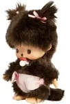 Monchhichi Pl&uuml;schpuppe Bebichhichi Classic M&auml;dchen 16cm Kuscheltier - Bunt