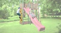 Tabaluga Kletterwand mit 5 Steinen B x T x H 100 x 7 x 150