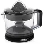 Princess 201004 Zitruspresse Classic, Schwarz, Transparent, 1 l, 1 m, Kunststoff, 25