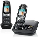 Gigaset CL660A Duo, Analoges/DECT-Telefon, Kabelloses Mobilteil,